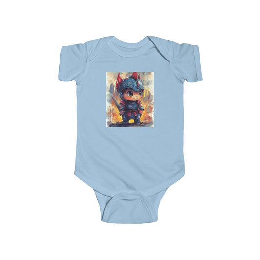 Tiny Warrior Baby Onesie – Brave & Bold Little Knight Bodysuit