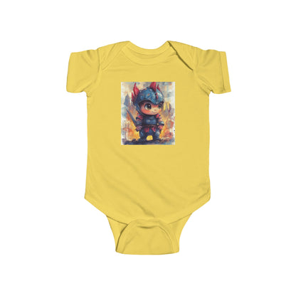 Tiny Warrior Baby Onesie – Brave & Bold Little Knight Bodysuit