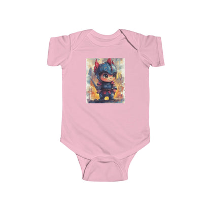 Tiny Warrior Baby Onesie – Brave & Bold Little Knight Bodysuit