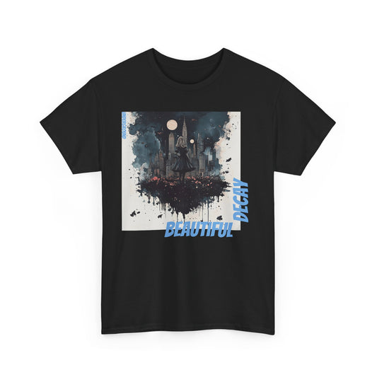 Beautiful Decay T-shirt – Ink & Watercolor Urban Expression Tee